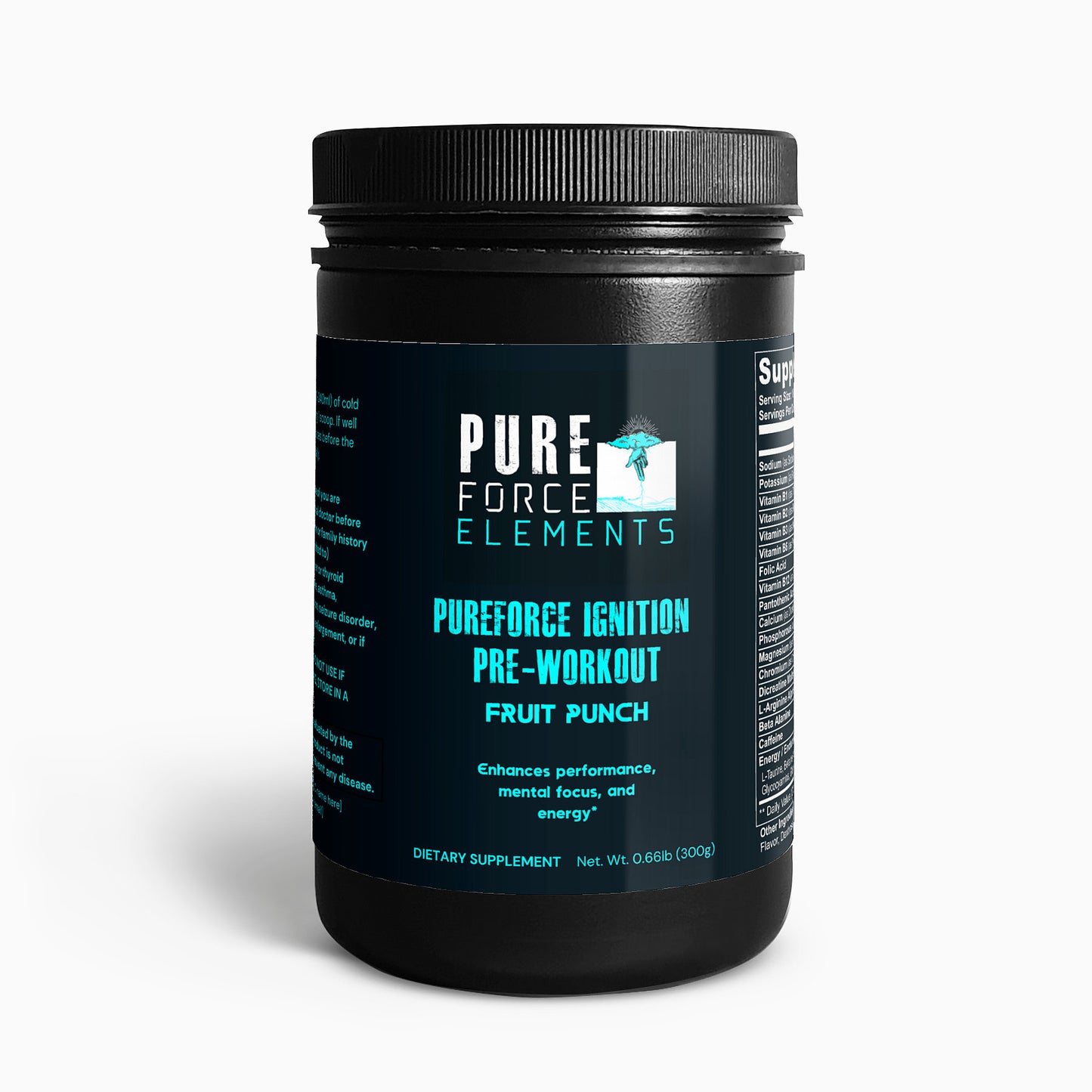 PureForce Ignition Pre-Workout Powder (Fruit Punch)