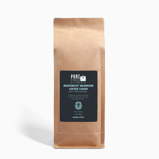 NeuroBoost Mushroom Coffee Fusion - Lion’s Mane & Chaga