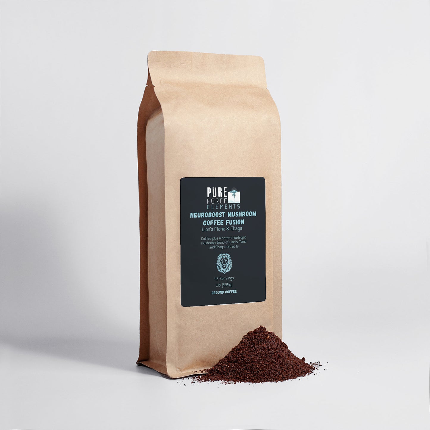 NeuroBoost Mushroom Coffee Fusion - Lion’s Mane & Chaga